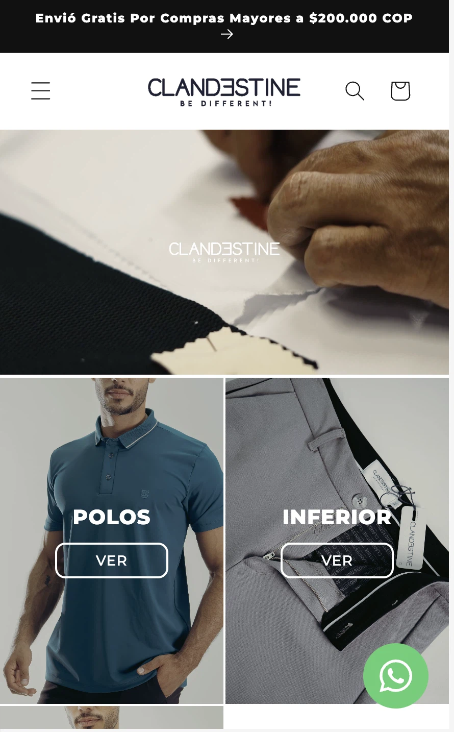 Clandestine: captura móvil