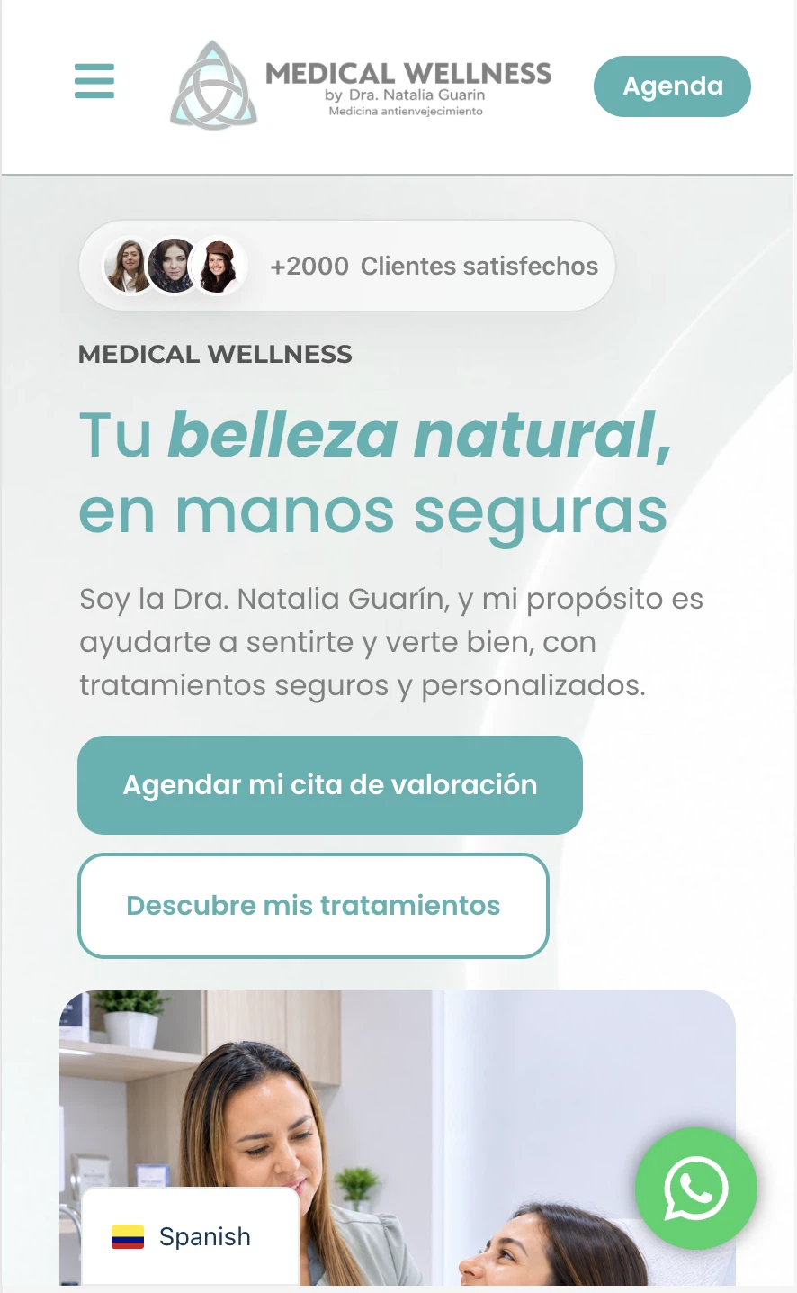 Medical Wellness: captura móvil